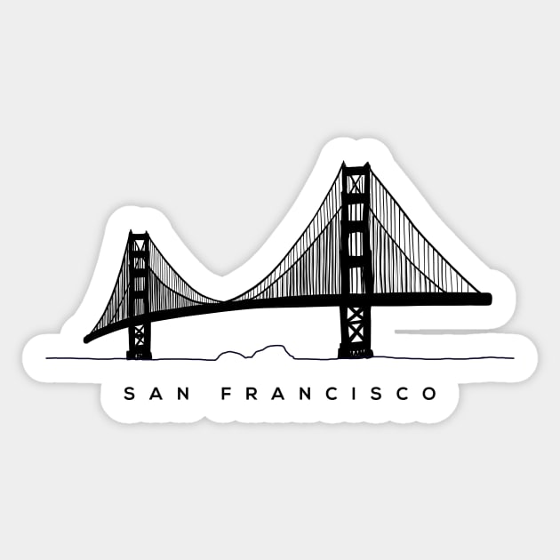 San Francisco Sticker by Melu